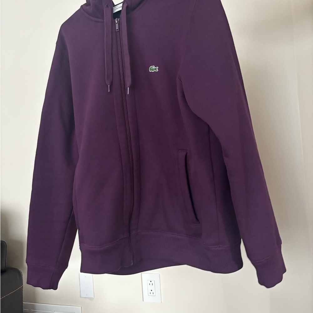 Lacoste Plum Fleece Jacket